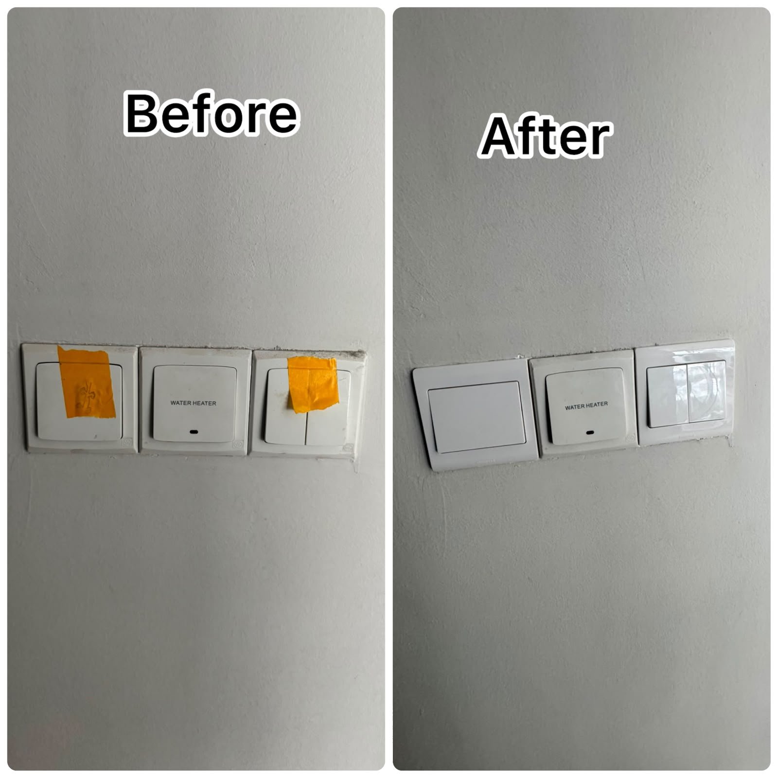 Light Switch Replacement & Installation Service in Singapore | Handyman SG